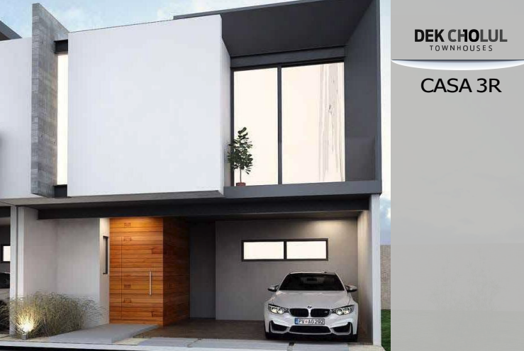 Exclusiva Casa en Choul Mérida - 2 Niveles 3 Recámaras